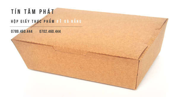 Hộp giấy thực phẩm - Hộp giấy Pizza cao cấp