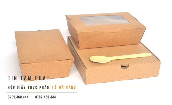 Hộp giấy thực phẩm - Hộp giấy Pizza cao cấp