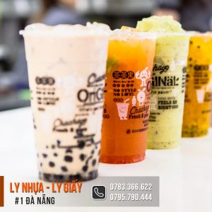 In ấn Ly giấy - Ly nhựa #1 Đà Nẵng 20 ly giấy, ly nhựa in logo đà nẵng